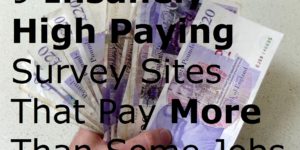 9 Insanely High Paying Survey Sites That Pay More Than Some Jobs paid surveys panels websites